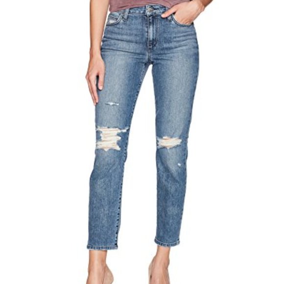 Joe's Jeans Denim - JOE'S The Kass Shanti Destroyed High Rise Jeans 27